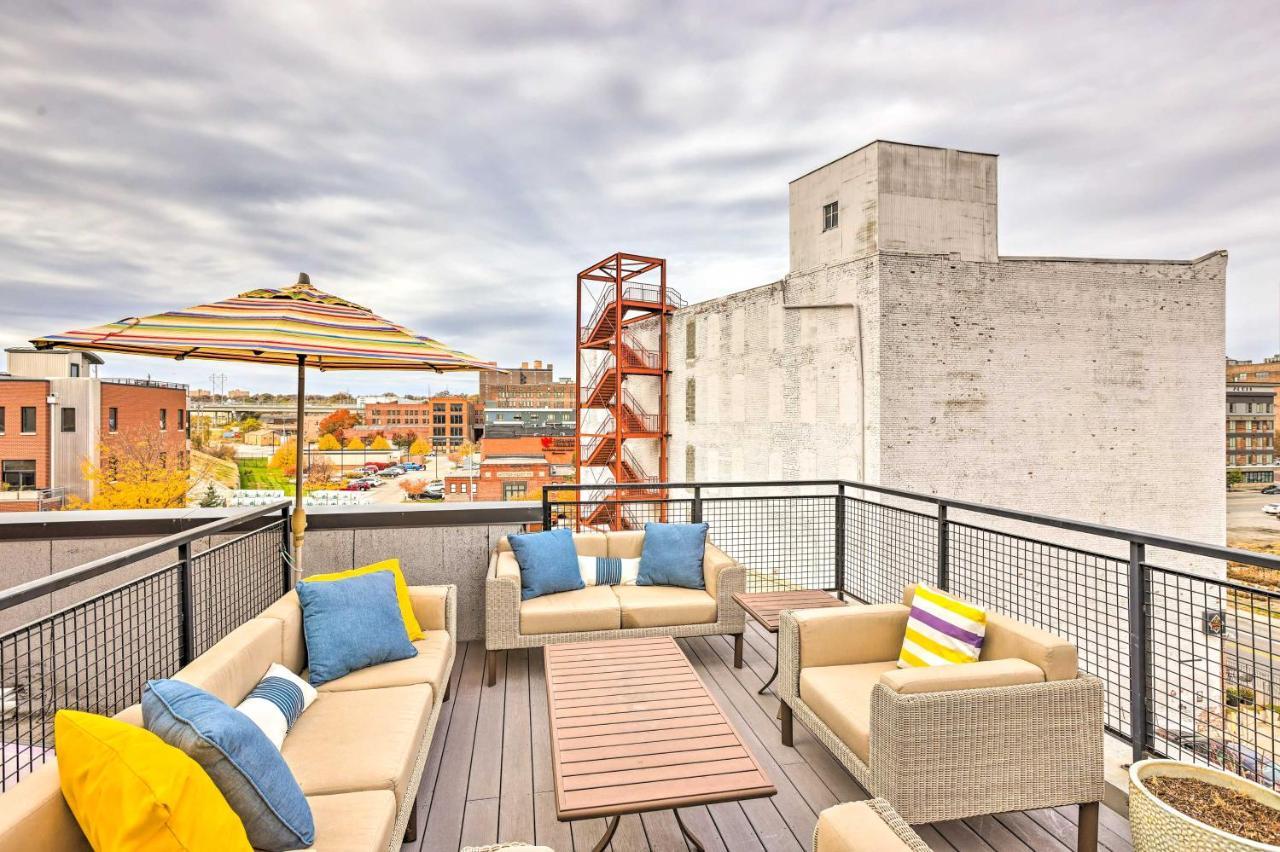 Downtown Condo With Rooftop Patio And City Views! Omaha Extérieur photo